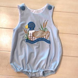 Baby boy ducky bubble.